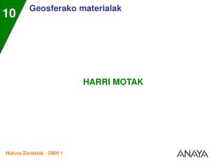 Harri magmatikoak