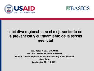 Iniciativa regional para el mejoramiento de la prevención y el tratamiento de la sepsis neonatal