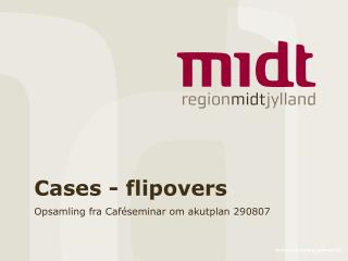 Cases - flipovers