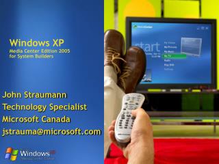 Windows XP Media Center Edition 2005 for System Builders