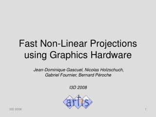 Fast Non-Linear Projections using Graphics Hardware