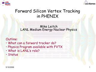 Forward Silicon Vertex Tracking in PHENIX