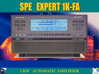 SPE EXPERT 1K-FA