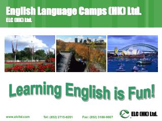 English Language Camps (HK) Ltd. ELC (HK) Ltd.