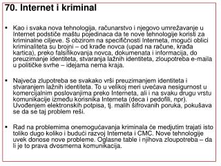Internet i kriminal