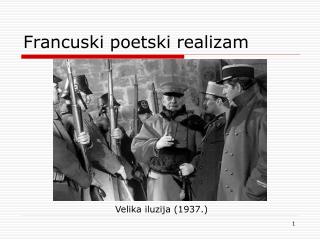 Francuski poetski realizam