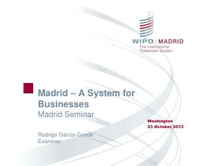 Madrid – A System for Businesses Madrid Seminar