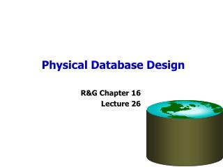 Physical Database Design