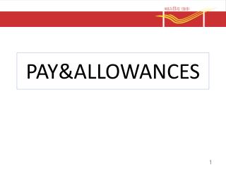 allowances pay presentation