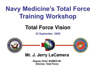 Navy Medicine’s Total Force Training Workshop