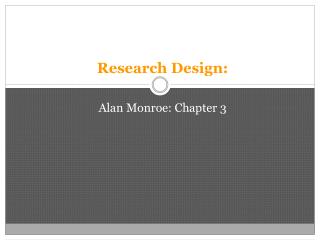 Research Design: