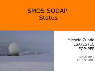 SMOS SODAP Status