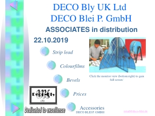 DECO Bly UK Ltd DECO Blei P. GmbH