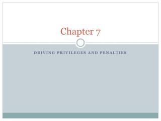 Chapter 7