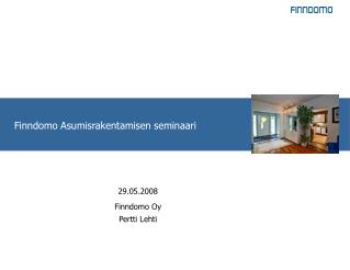 Finndomo Asumisrakentamisen seminaari