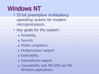 Windows NT