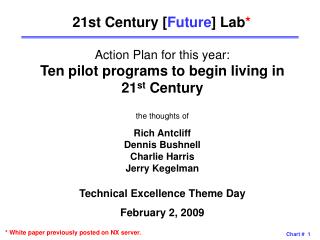 21st Century [ Future ] Lab *