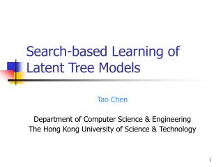 Search-based Learning of Latent Tree Models