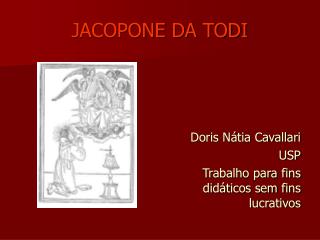 JACOPONE DA TODI