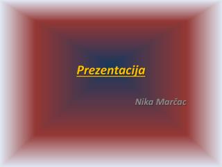 Prezentacija