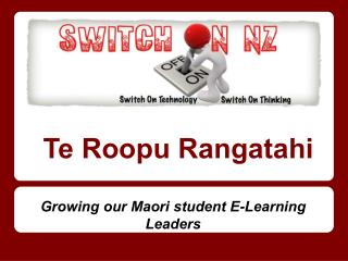 Te Roopu Rangatahi