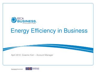 Energy Efficiency in Business