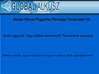 Global Alkusz Független Pénzügyi Tanácsadó Kft