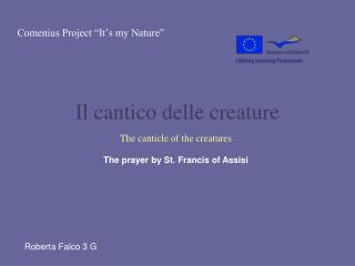 Il cantico delle creature