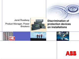 Discrimination of protection devices on installations