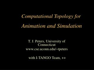 Computational Topology for