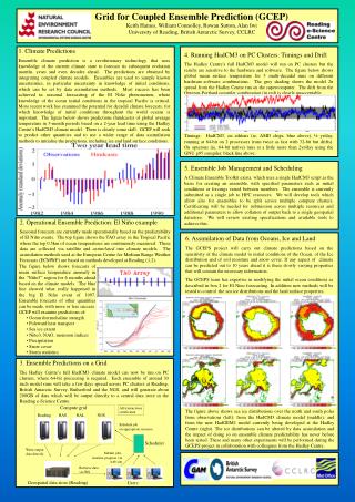 Grid for Coupled Ensemble Prediction (GCEP)