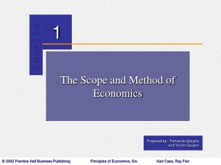 The Scope and Method of Economics