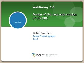 WebDewey 2.0 Design of the new web version of the DDC