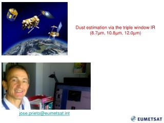 Dust estimation via the triple window IR (8.7µm, 10.8µm, 12.0µm)