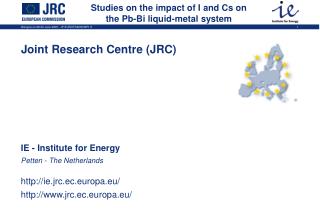 Studies on the impact of I and Cs on the Pb-Bi liquid-metal system