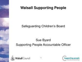 Walsall Supporting People