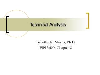 Technical Analysis