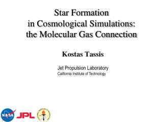 Star Formation in Cosmological Simulations: the Molecular Gas Connection