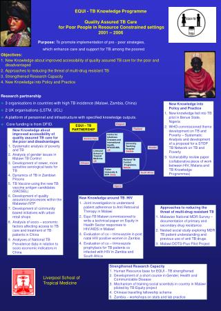 Purpose: To promote implementation of pro - poor strategies,