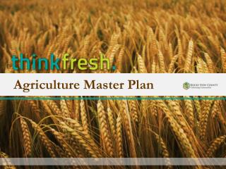 Agriculture Master Plan