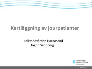 Kartläggning av jourpatienter