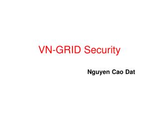 VN-GRID Security