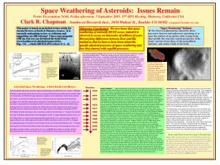 “Space Weathering” Defined: