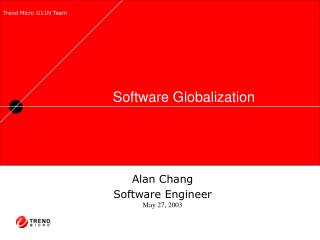 Software Globalization