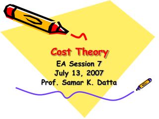 Cost Theory