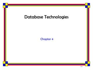 Database Technologies