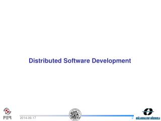 Distributed Software Development