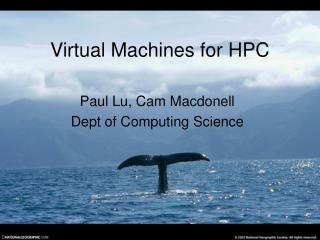 Virtual Machines for HPC