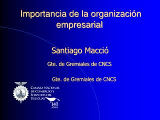 Importancia de la organización empresarial