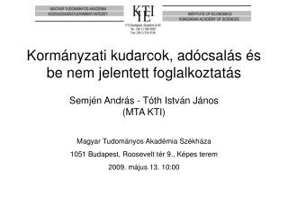 Magyar Tudományos Akadémia Székháza 1051 Budapest, Roosevelt tér 9., Képes terem